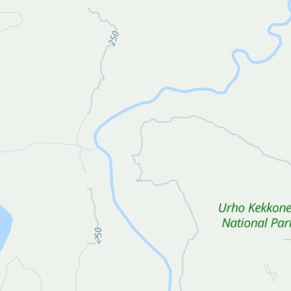 Map of Tammikämppä, autiotupa