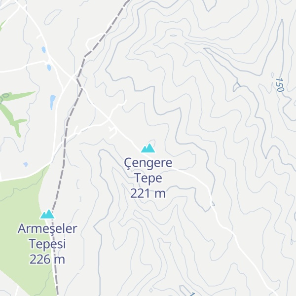 Map of Çengere Tepe