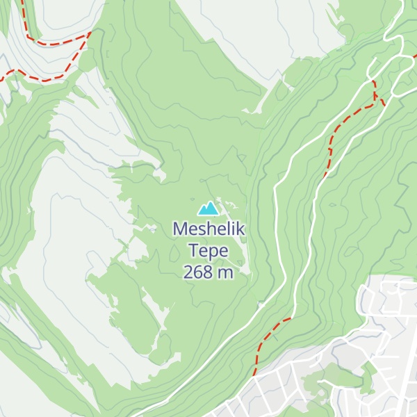 Map of Meshelik Tepe