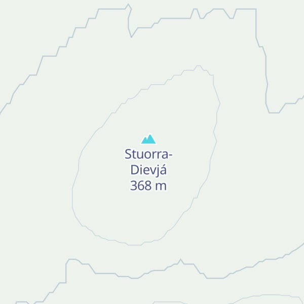Map of Stuorrâ-Tiävjá