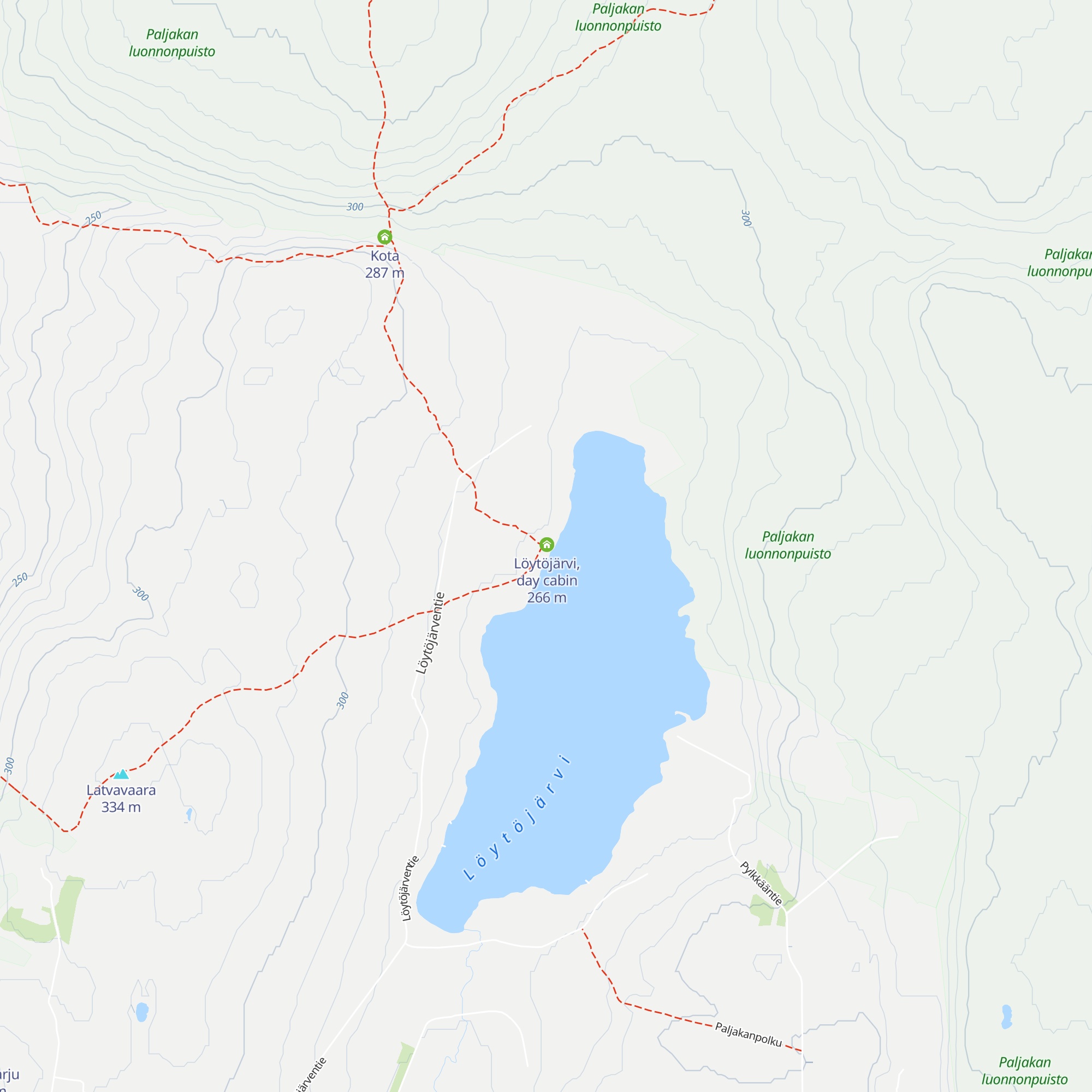 Löytöjärven päivätupa map
