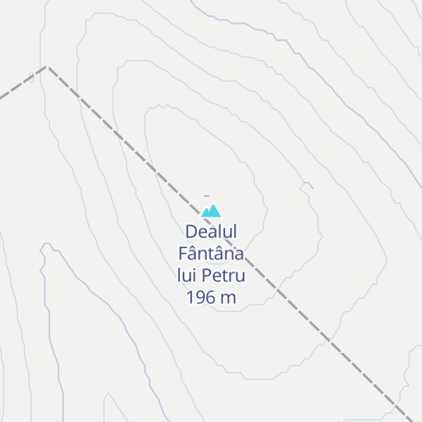 Map of Dealul Fântâna lui Petru