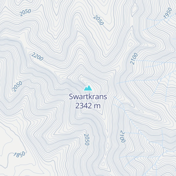Map of Swartkrans