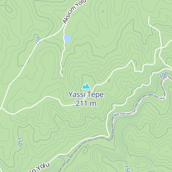 Map of Yassı Tepe