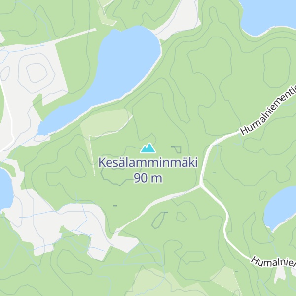 Map of Kesälamminmäki