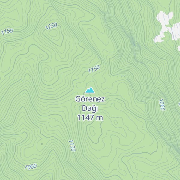 Map of Görenez Dağı