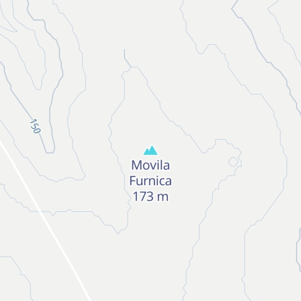 Map of Movila Furnica