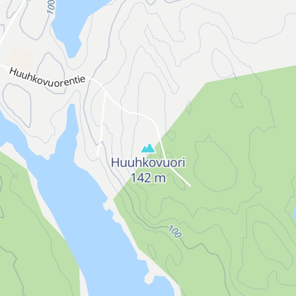 Map of Huuhkovuori