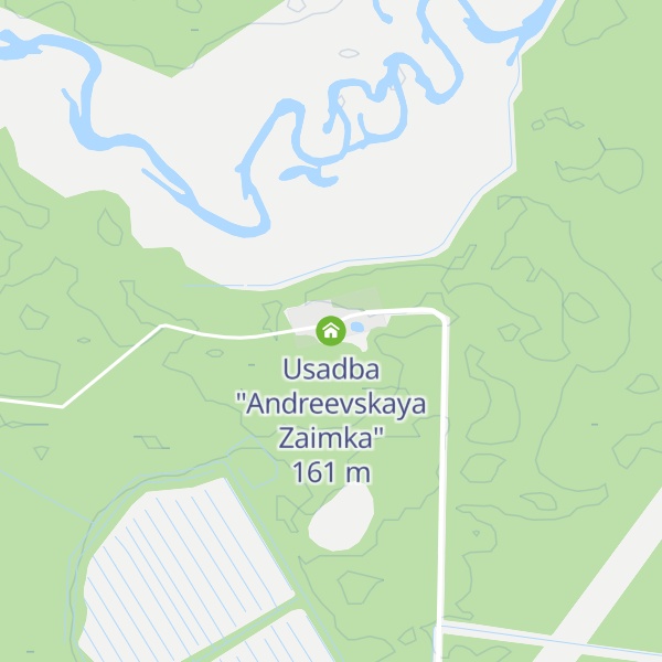 Map of Usadba "Andreevskaya Zaimka"