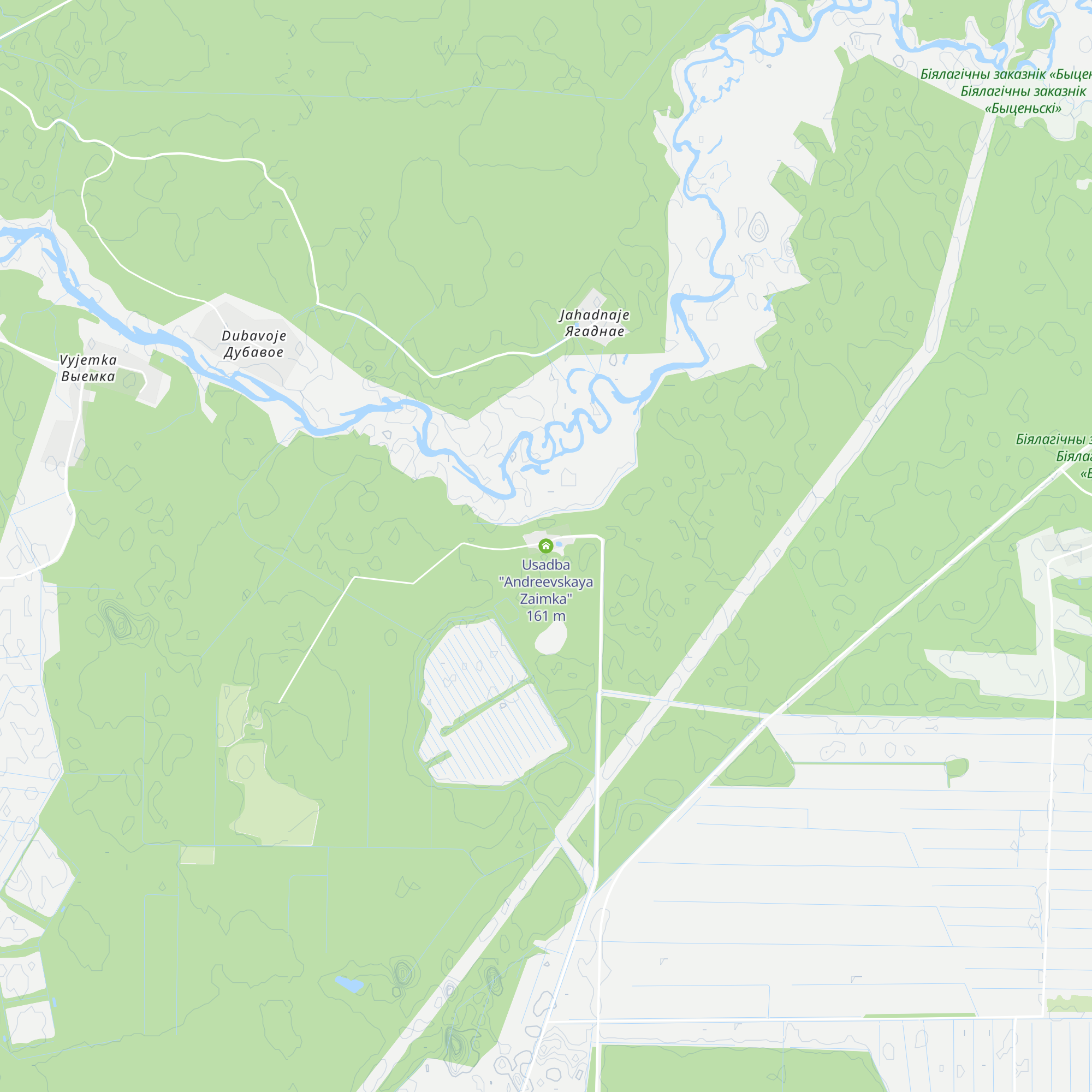 Usadba "Andreevskaya Zaimka" map