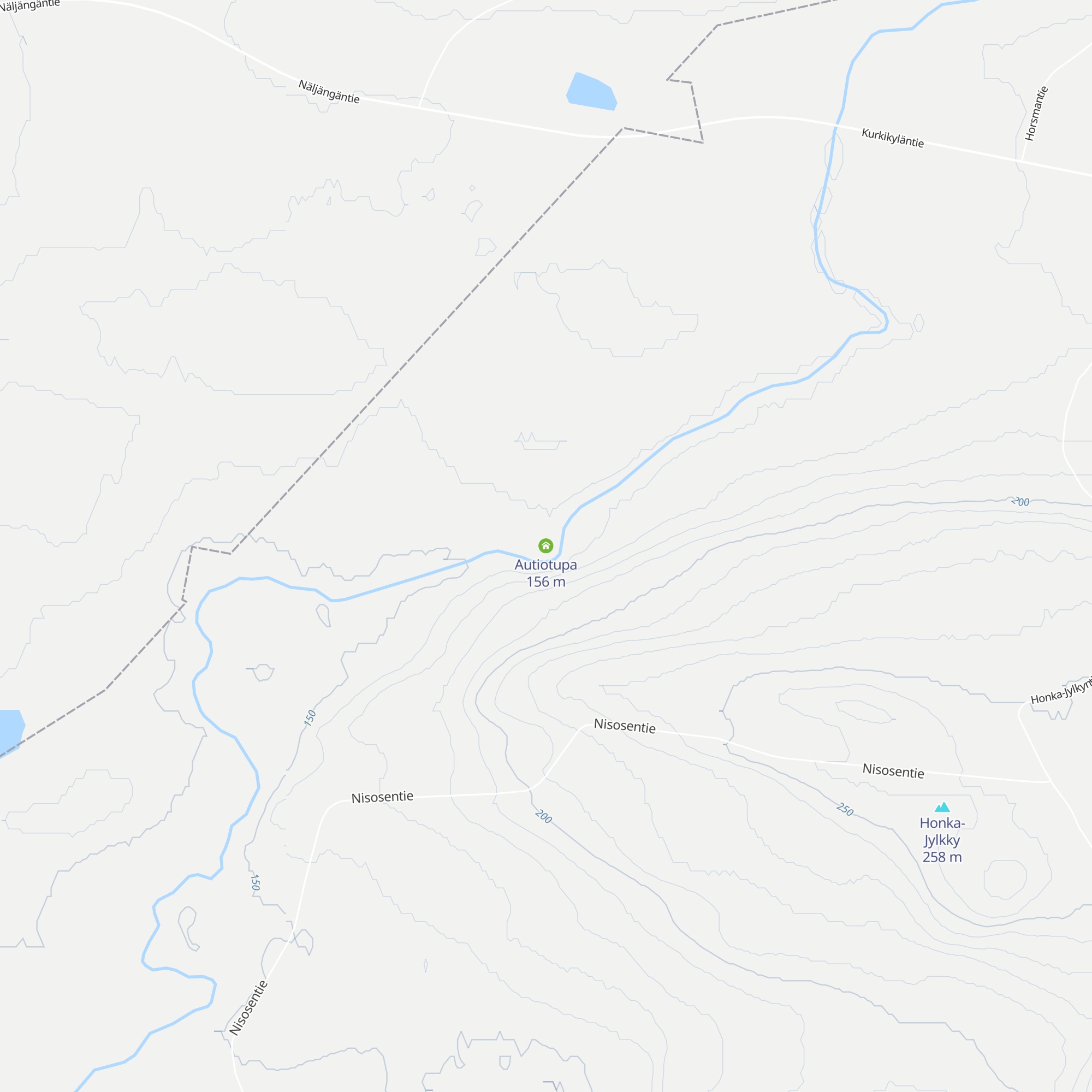 Autiotupa map