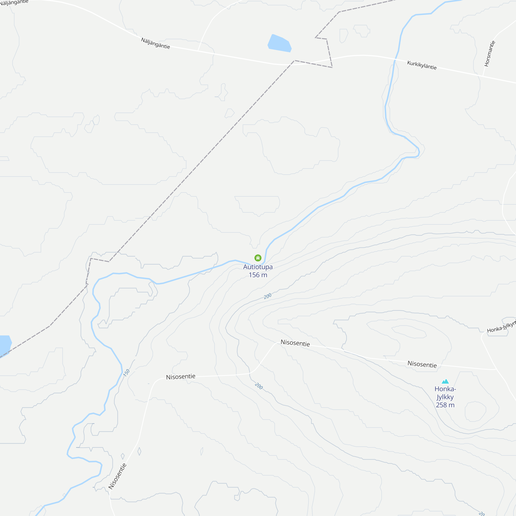 Autiotupa map