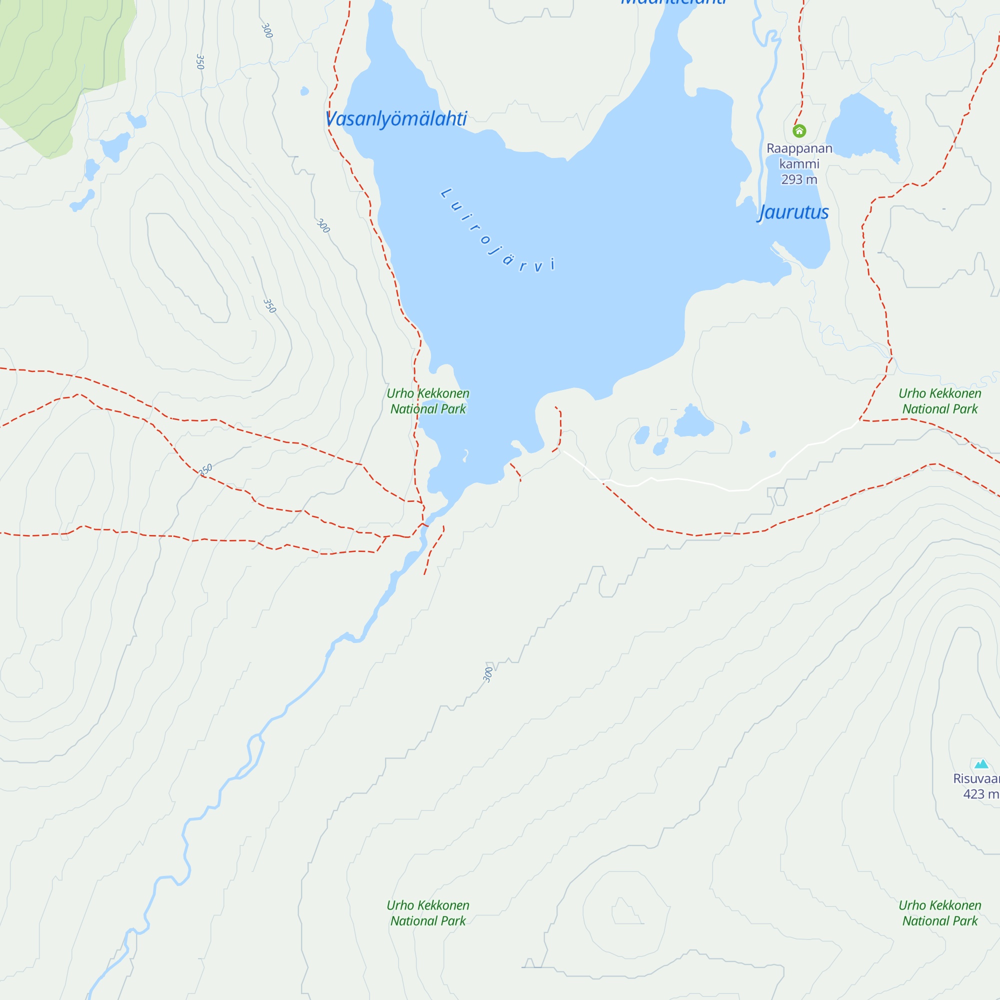 Kuuselan kämppä, varaustupa map