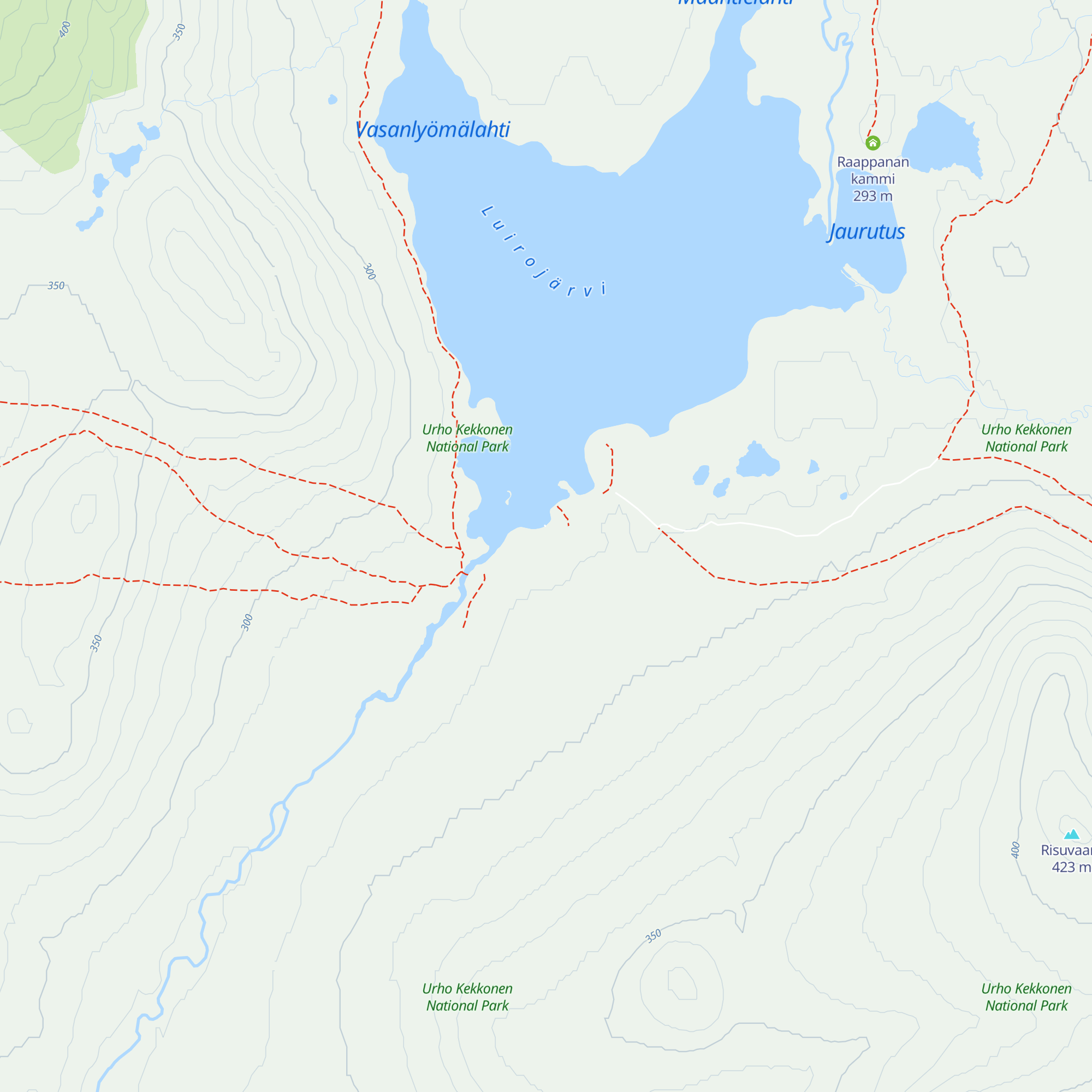 Kuuselan kämppä, varaustupa map
