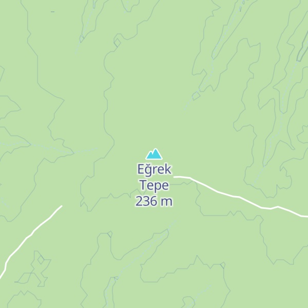 Map of Eğrek Tepe