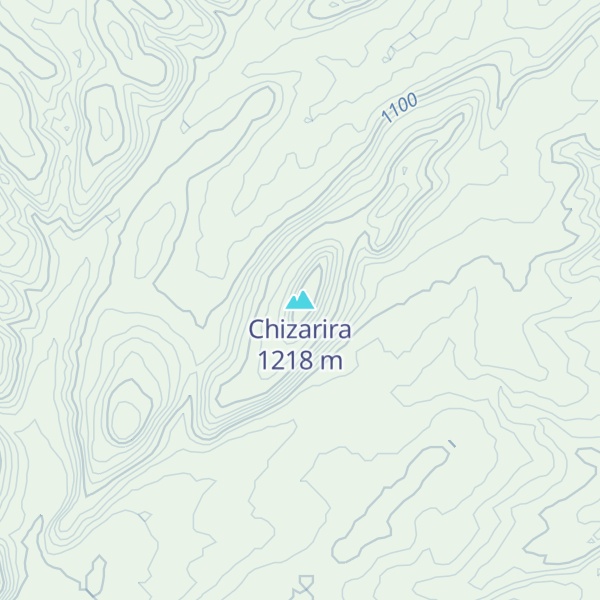 Map of Chizarira
