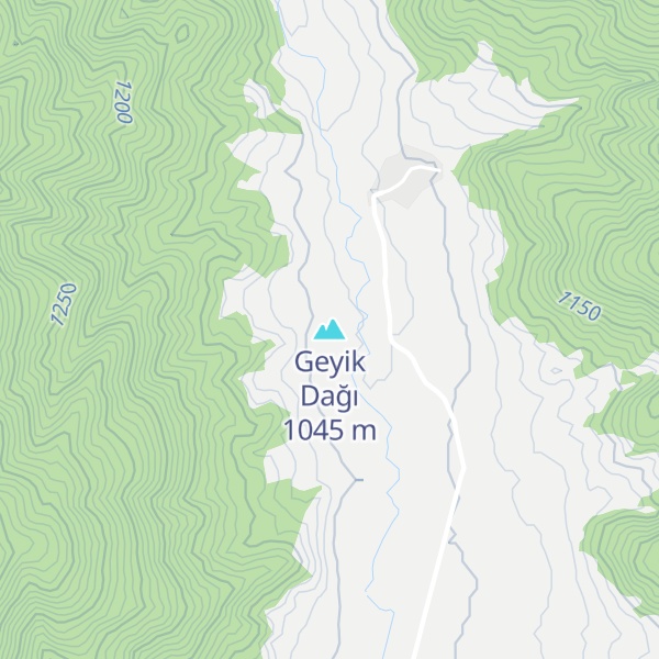 Map of Geyik Dağı