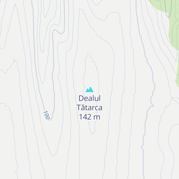 Map of Dealul Tătarca