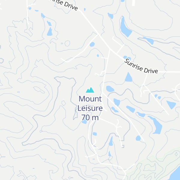 Map of Mount Leisure