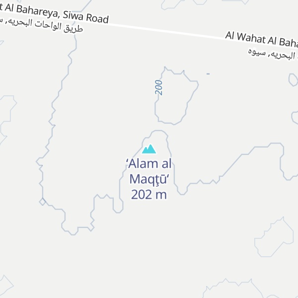 Map of ‘Alam al Maqţū‘
