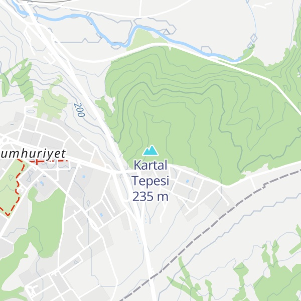 Map of Kartal Tepesi