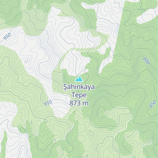 Map of Şahinkaya Tepe