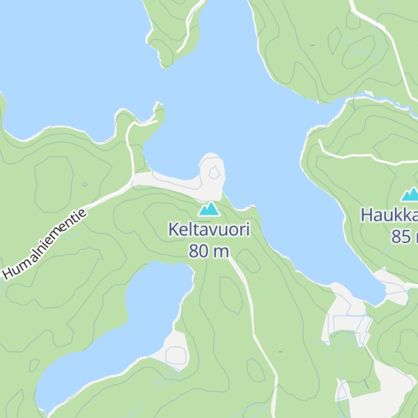 Map of Keltavuori