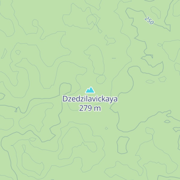 Map of Dzedzilavickaya