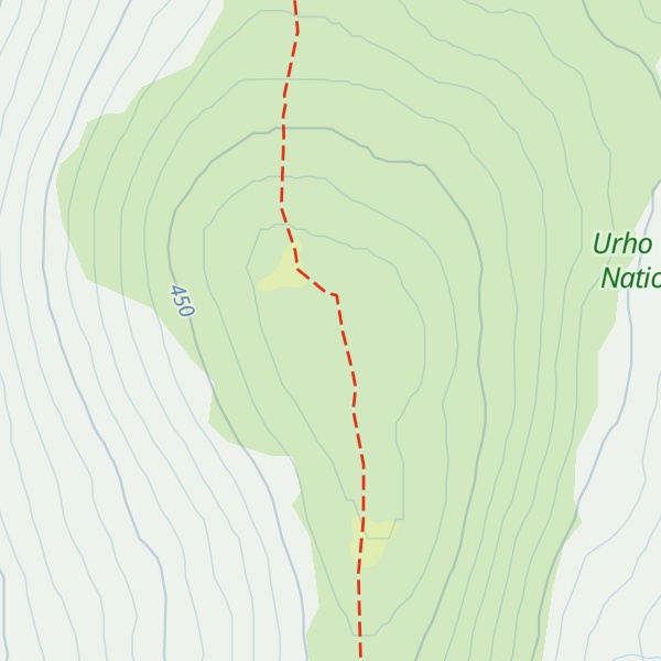 Map of Kuotmuttipää