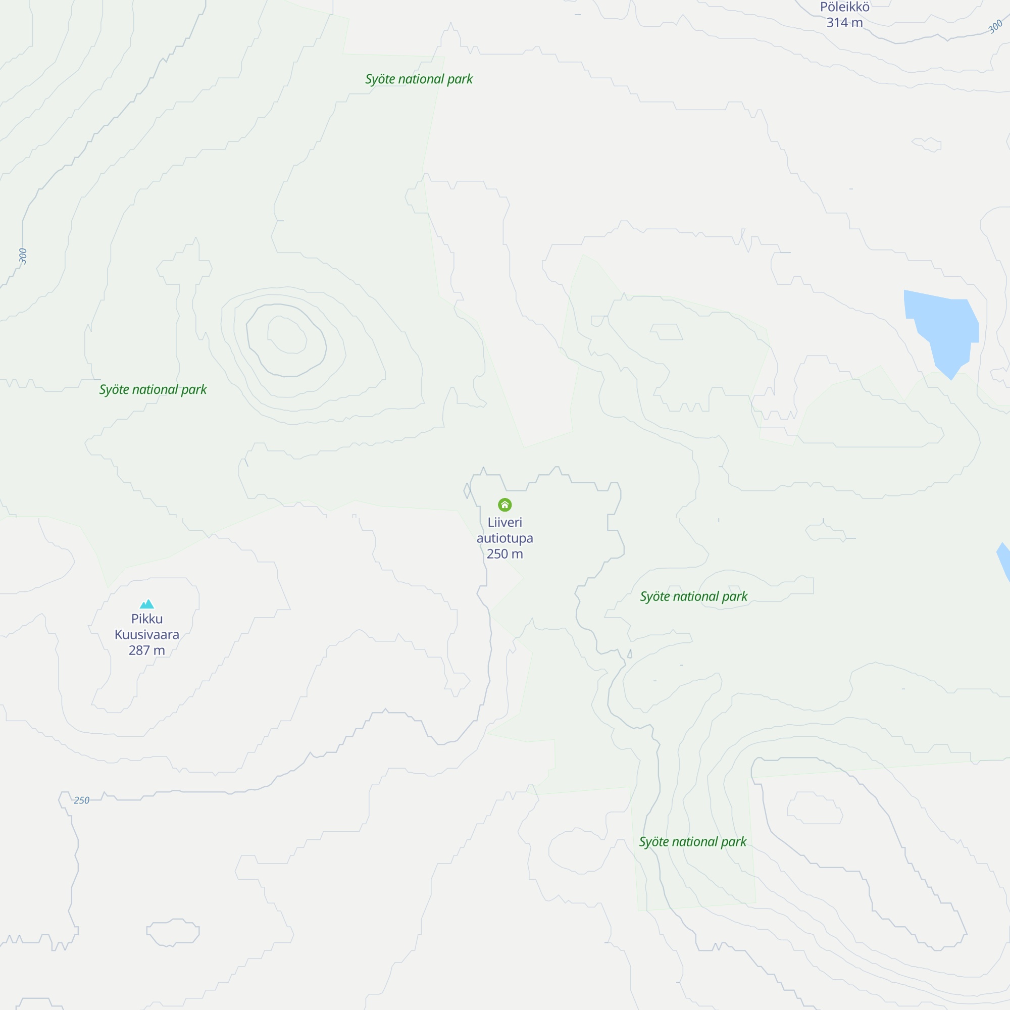 Liiveri autiotupa map