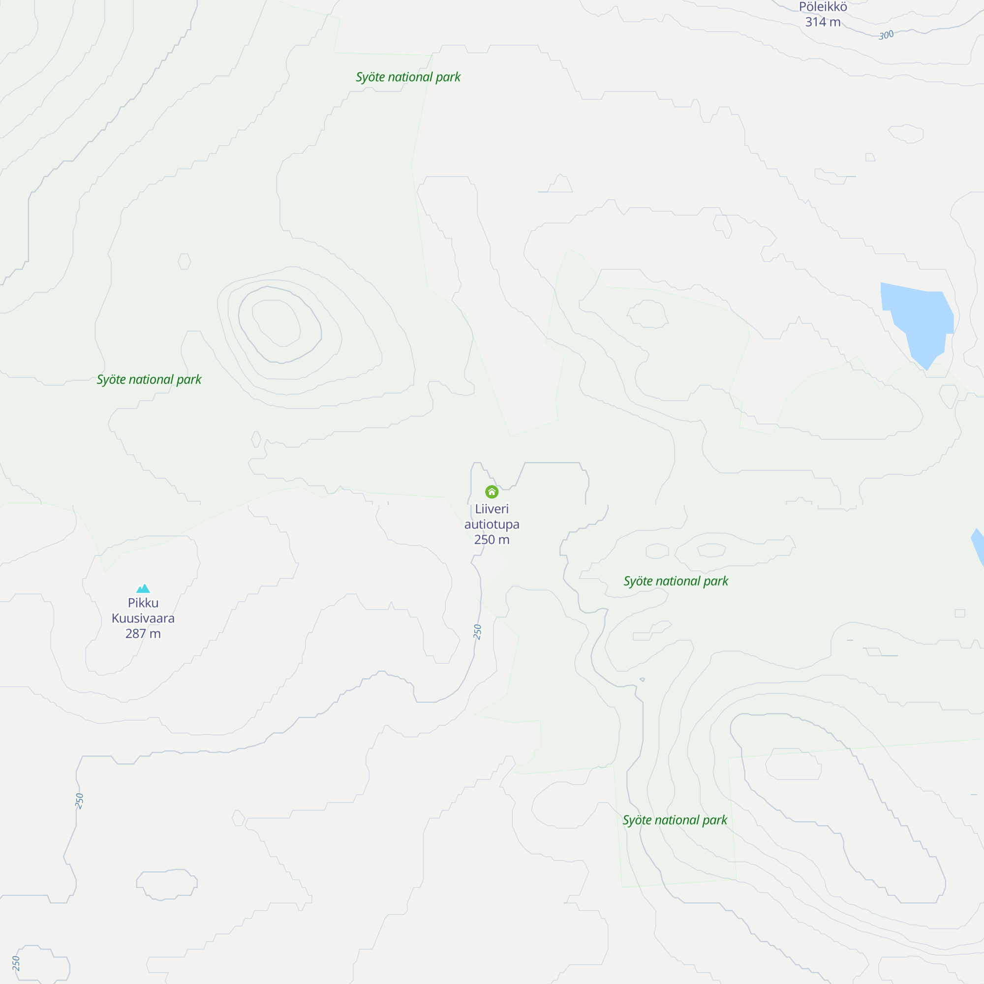 Liiveri autiotupa map