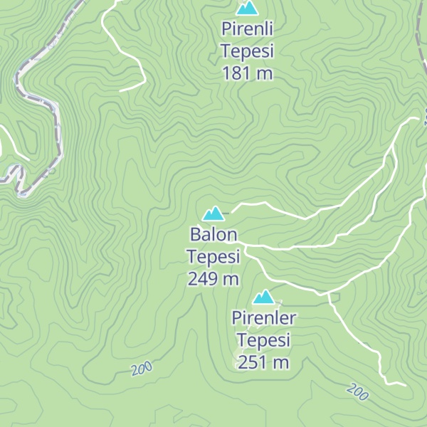 Map of Balon Tepesi
