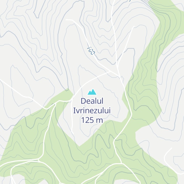 Map of Dealul Ivrinezului