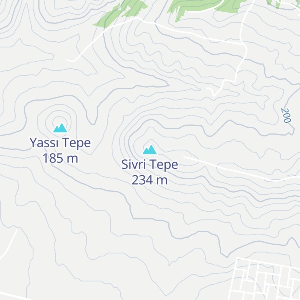 Map of Sivri Tepe