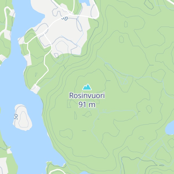 Map of Rosinvuori