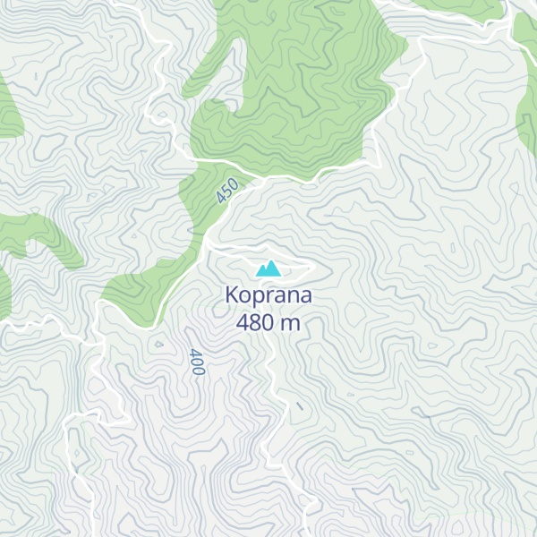Map of Koprana