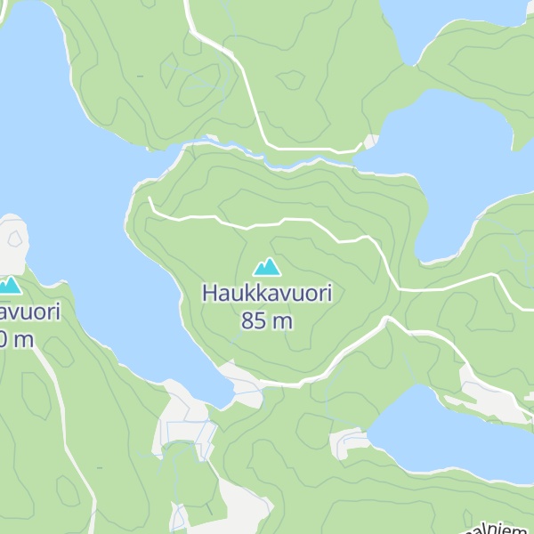 Map of Haukkavuori