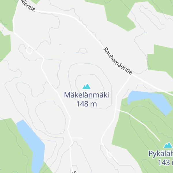 Map of Mäkelänmäki