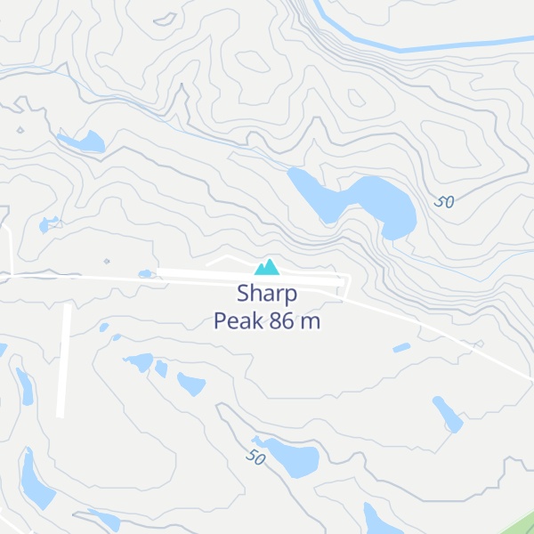 Map of Sharp Peak
