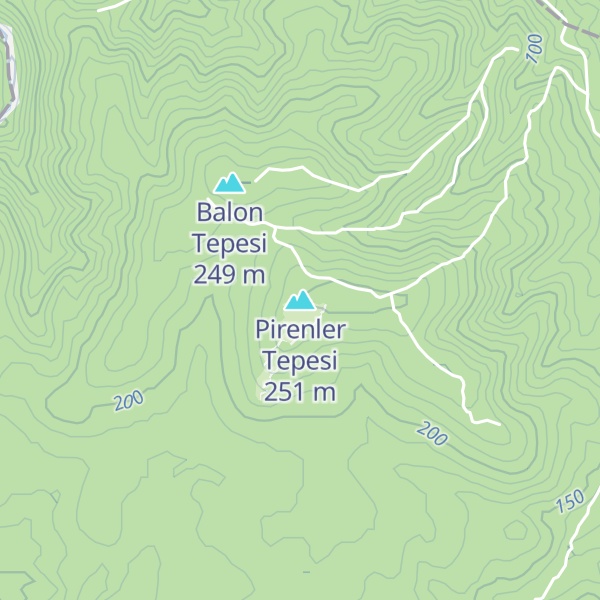 Map of Pirenler Tepesi