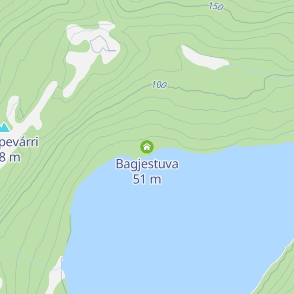 Map of Bagjestuva