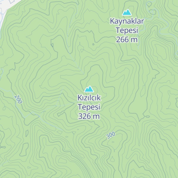 Map of Kızılcık Tepesi