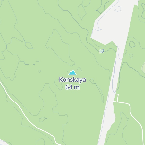Map of Konskaya