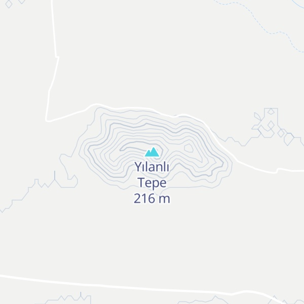 Map of Yılanlı Tepe