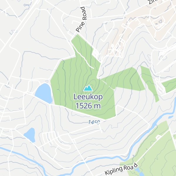Map of Leeukop