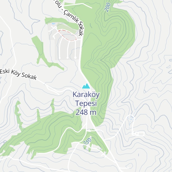 Map of Karaköy Tepesi