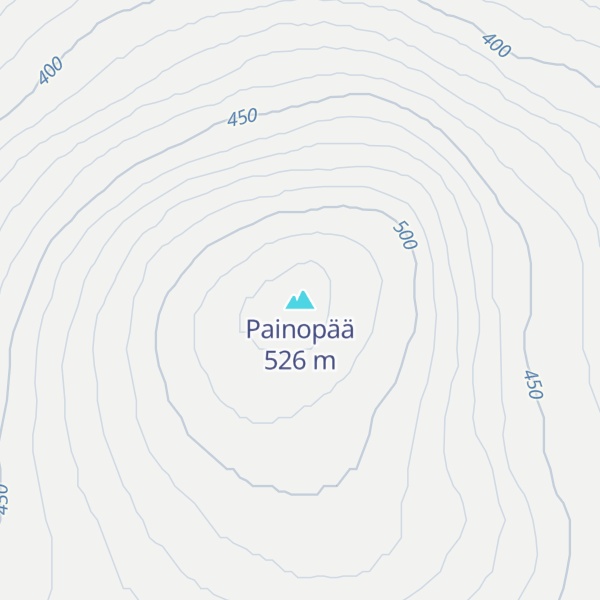 Map of Painopää