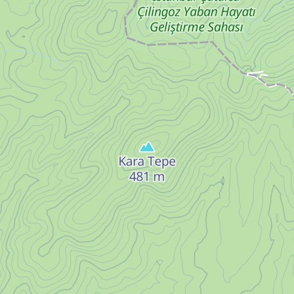 Map of Kara Tepe