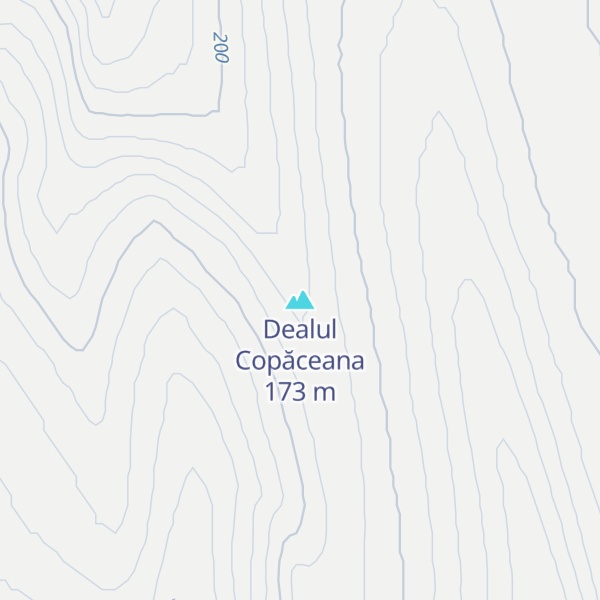 Map of Dealul Copăceana