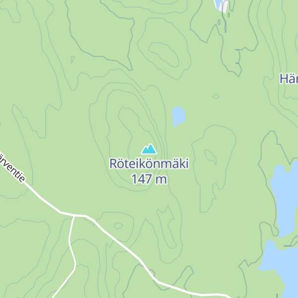 Map of Röteikönmäki